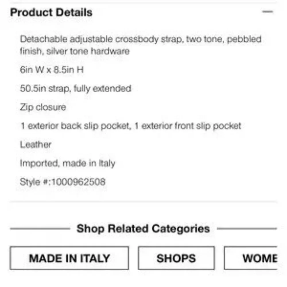 DIVINA FIRENZE Made In Italy Leather Mobile Phone Holder Crossbody Bag - NWT - Picture 4 of 8